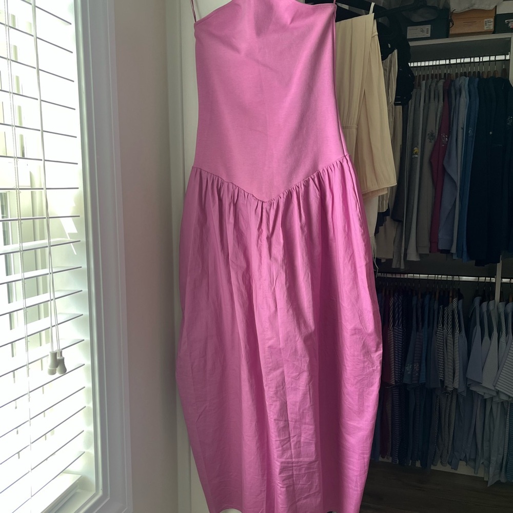 Zara Pink Halter Dress
